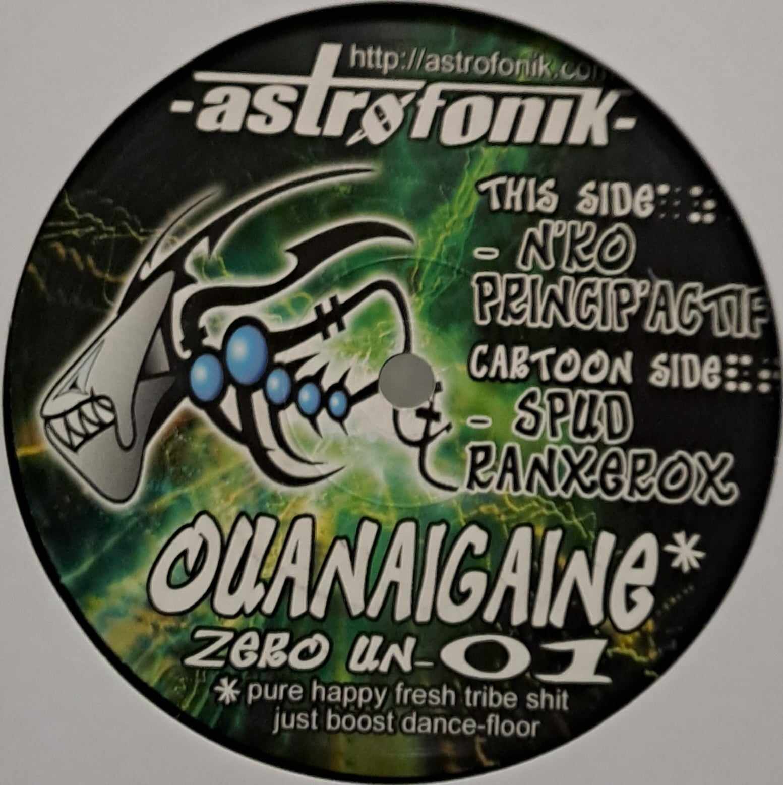 Ouanaigaine 01 - vinyle freetekno